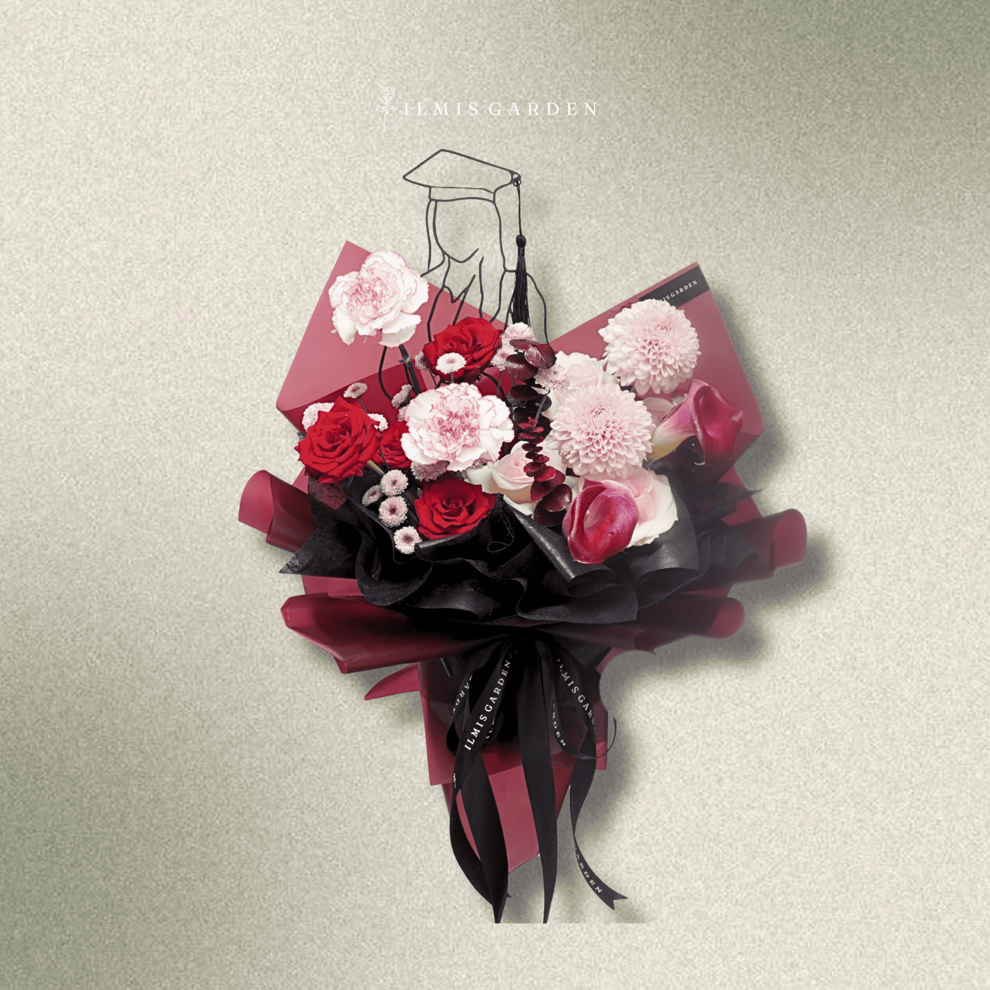 Maroon Blush Bouquet
