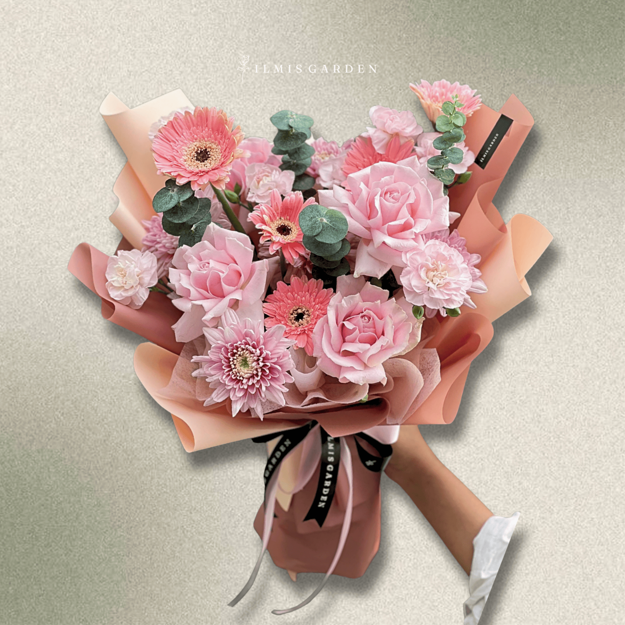 Pink Roselle Bouquet